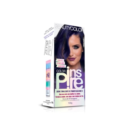 Tonalizante de Pigmentação Direta Color Inspire - Deep Purple
