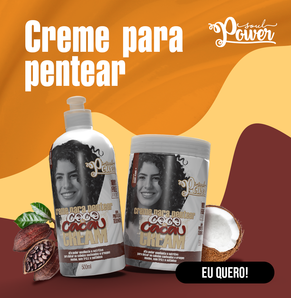 Banner Mosaico 3 - Creme para pentear Soul Power